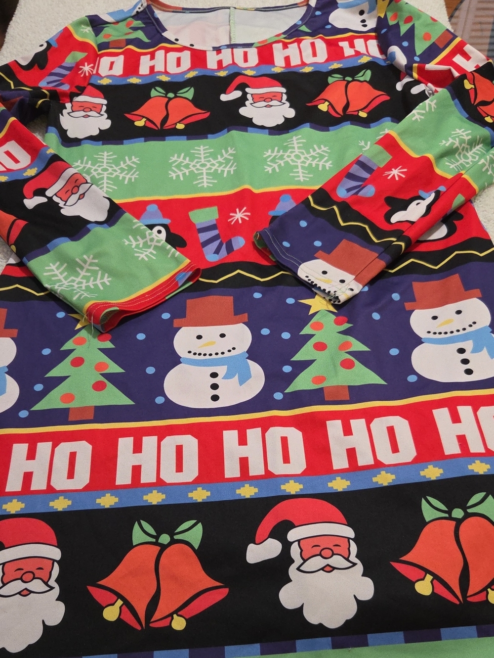 CHRISTMAS HO HO HO DRESS